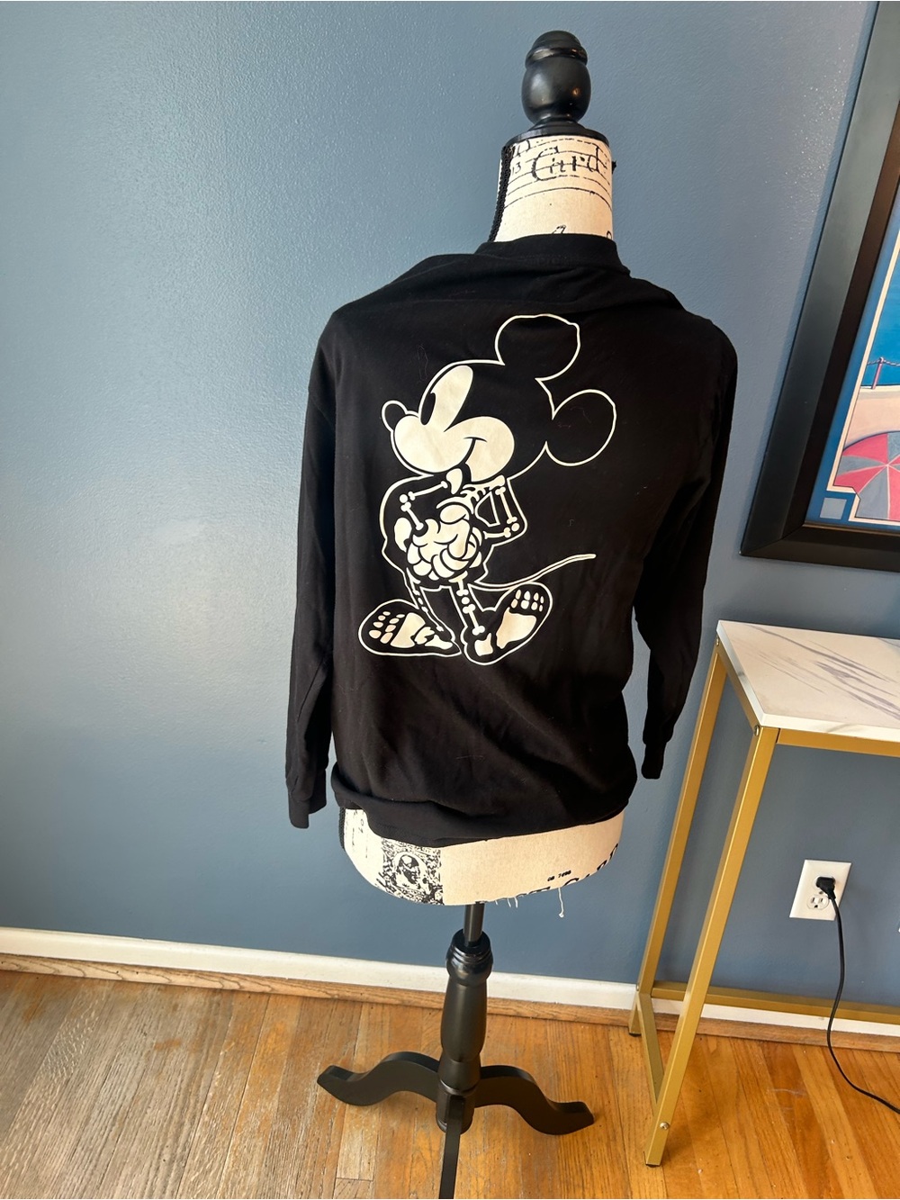 ⭐️ 5 for $25 ⭐️ Disney Mickey Mouse skeleton long sleeve shirt